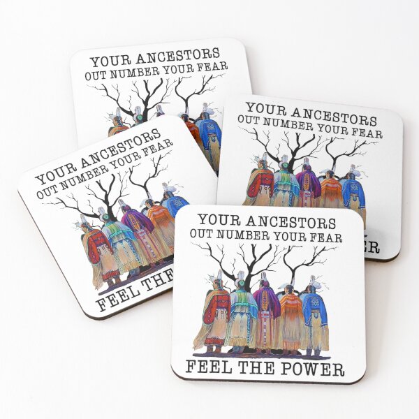 Item preview, Your Ancestors Out Number Your Fear Native American Ladies designed and sold by ConierMinert.