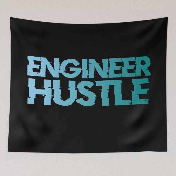 Item preview, Engineer Hustle designed and sold by Organized Chaos Designs.