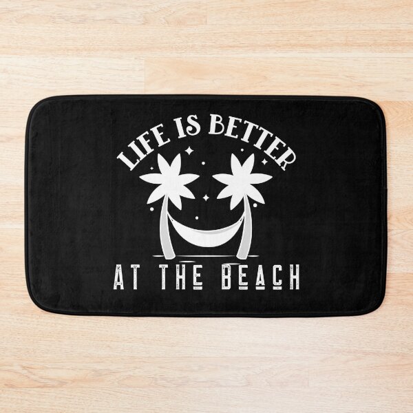 Item preview, Life Is Better At The Beach Hammock Palm Trees designed and sold by LadySaltwater.