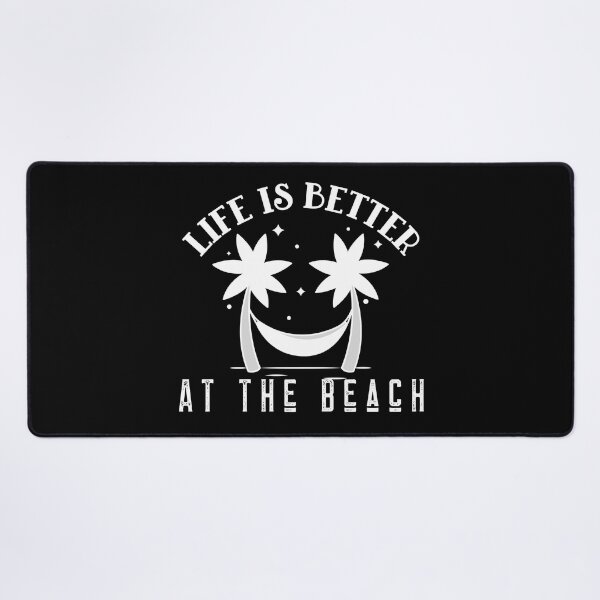 Item preview, Life Is Better At The Beach Hammock Palm Trees designed and sold by LadySaltwater.