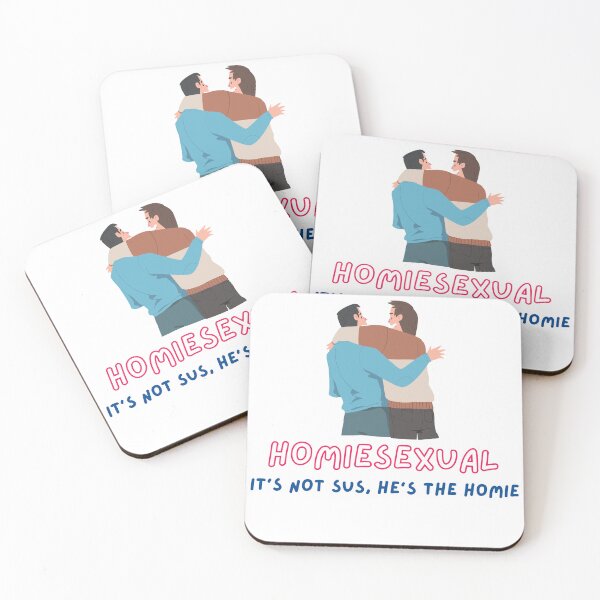 Item preview, homiesexual | its not sus hes the homie classic t shirt | sticker designed and sold by sugarcube1999.