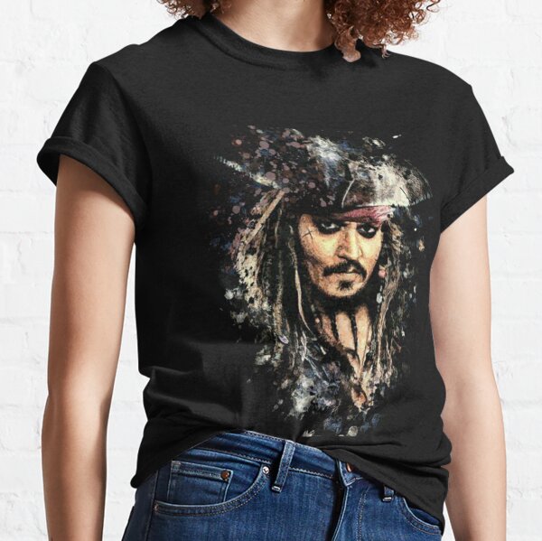 Caption jack sparrow design   Classic T-Shirt