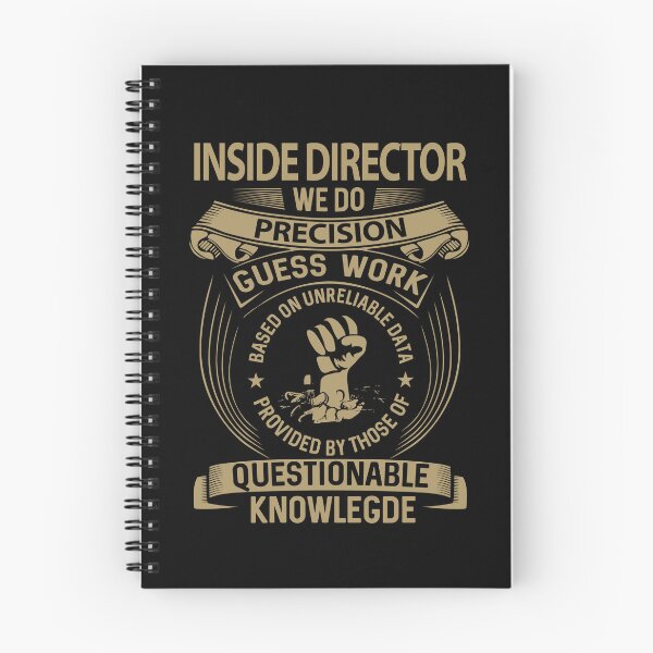 Item preview, Inside Director T Shirt - We Do Precision Job Gift Item Tee designed and sold by smueller39.