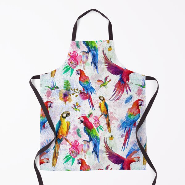 Item preview, Bright Parrot Watercolor designed and sold by MobertsonArt.