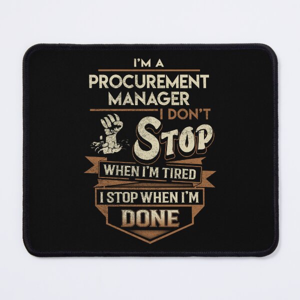 Item preview, Procurement Manager T Shirt - I Stop When Done Job Gift Item Tee designed and sold by paneczkopat.