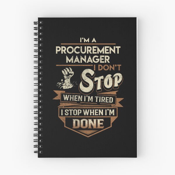 Item preview, Procurement Manager T Shirt - I Stop When Done Job Gift Item Tee designed and sold by paneczkopat.