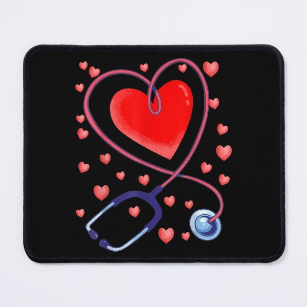 Item preview, Cute Love Nursing Valentines Day Nurse Heart Stethoscope designed and sold by jennifera11.