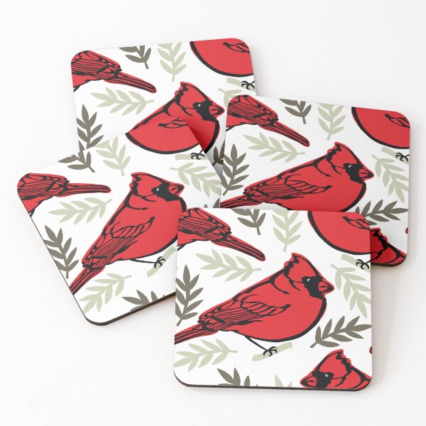 Item preview, Red Cardinal Birds designed and sold by MobertsonArt.