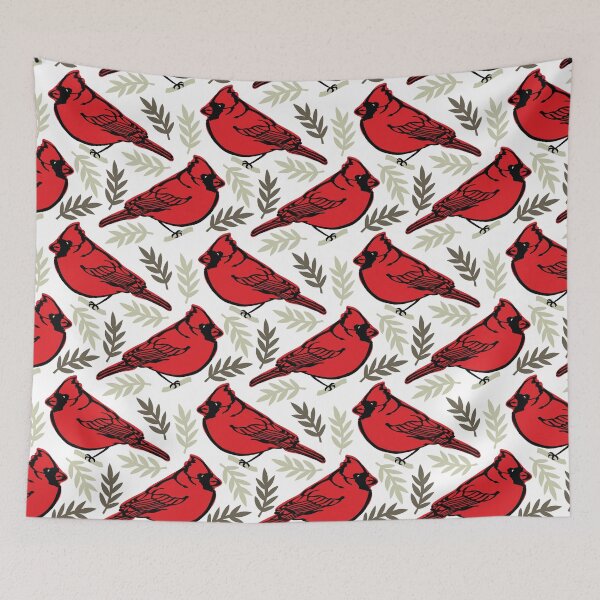 Item preview, Red Cardinal Birds designed and sold by MobertsonArt.