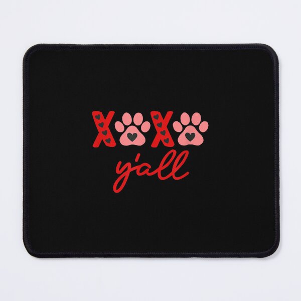 Item preview, Womens Xoxo Y'all Valentine's Day Kids Ns Heart Dog Mom  designed and sold by bessiey23.