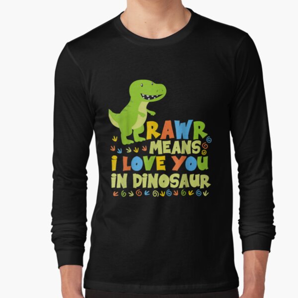 Gdkasrny Roar Significa Que Eu Te Amo Em Colar De Dinossaur