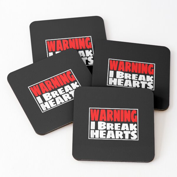 Item preview, Heartbreaker Funny Warning I Break Hearts  designed and sold by bessiey23.