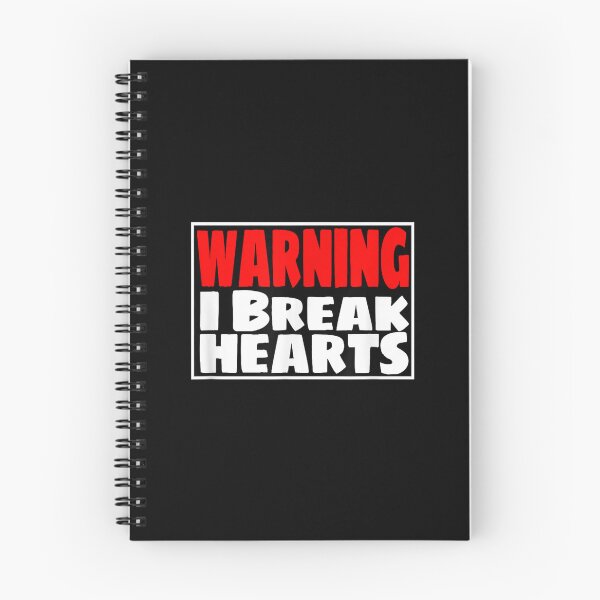 Item preview, Heartbreaker Funny Warning I Break Hearts  designed and sold by bessiey23.
