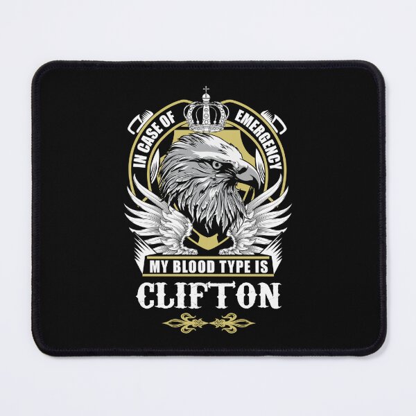 Item preview, Clifton Name T Shirt - In Case Of Emergency My Blood Type Is Clifton  Gift Item Tee designed and sold by sallyanney.