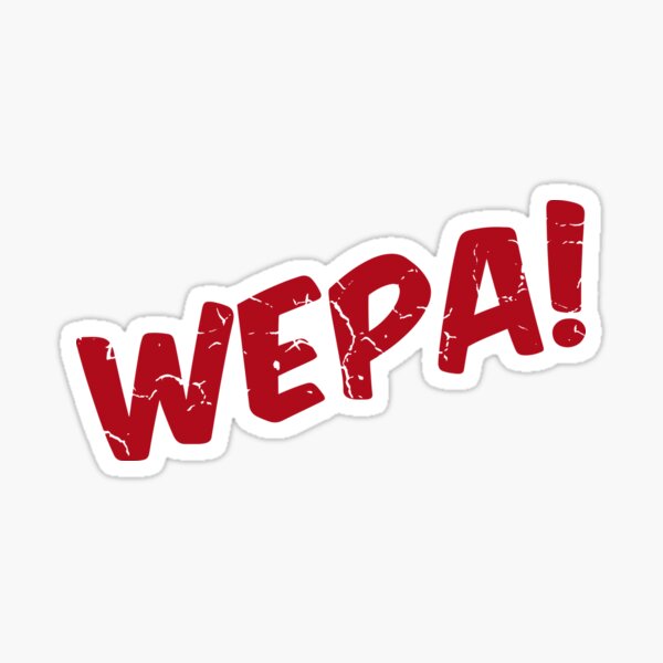 Wepa! Sticker