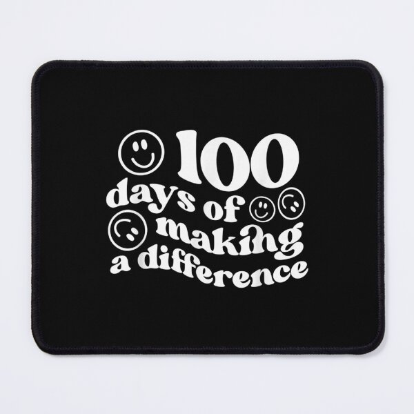 Item preview, 100 Days Of Making A Difference Smile Face Teacher Kids  designed and sold by bessiey23.