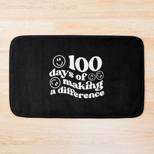 Item preview, 100 Days Of Making A Difference Smile Face Teacher Kids  designed and sold by bessiey23.