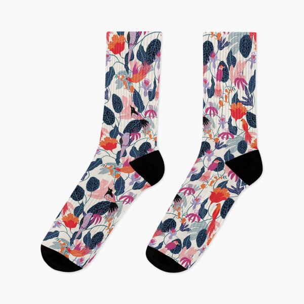 Item preview, Tropical Floral Birds designed and sold by MobertsonArt.