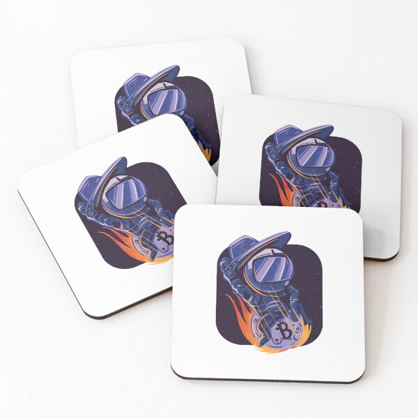 Item preview, Bitcoin Astronaut On The Moon designed and sold by nft-millionaire.