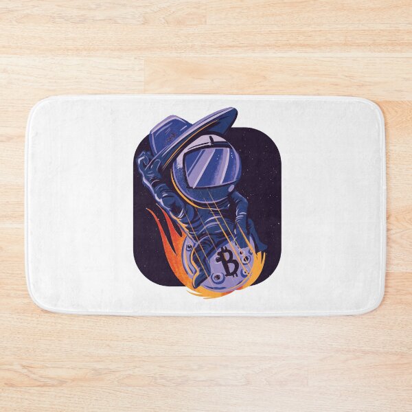 Item preview, Bitcoin Astronaut On The Moon designed and sold by nft-millionaire.