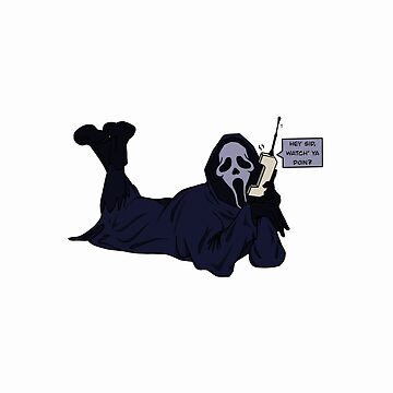 Ghostface Phone Call Magnet for Sale by solartd