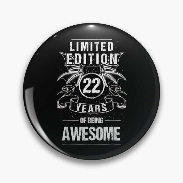 Item preview, 22th Birthday Vintage Limited Edition 22 Years Rpg Dragons  designed and sold by bessiey23.