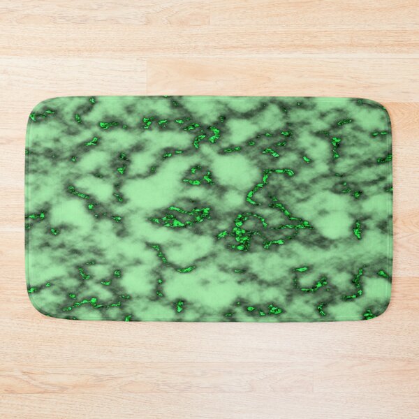 Item preview, BRIGHT GREEN MARBLE PATTERN WITH NEON GREEN ACCENTS  designed and sold by ozcushionstoo.
