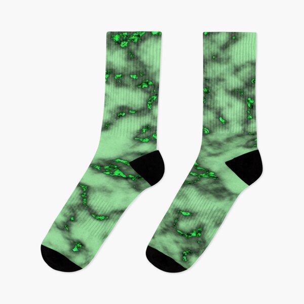 Item preview, BRIGHT GREEN MARBLE PATTERN WITH NEON GREEN ACCENTS  designed and sold by ozcushionstoo.