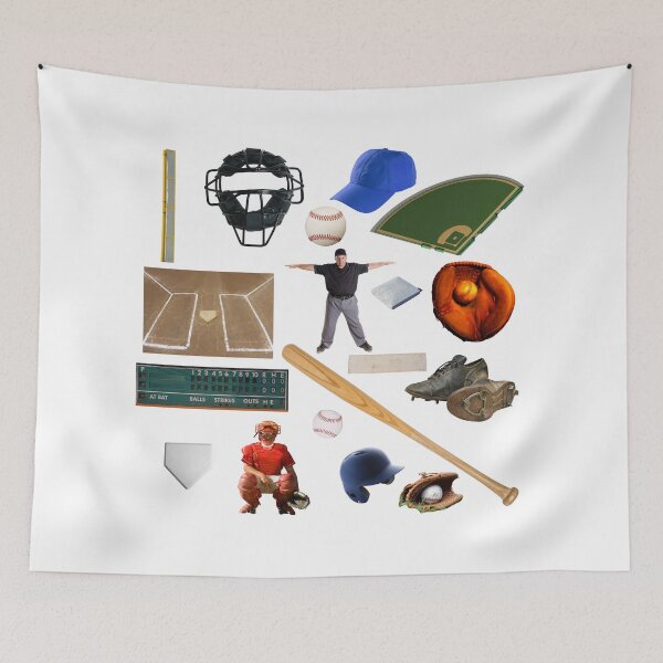 Item preview, Baseball Collection Bat, Ball Umpire, catchers Mitt designed and sold by Javamba.
