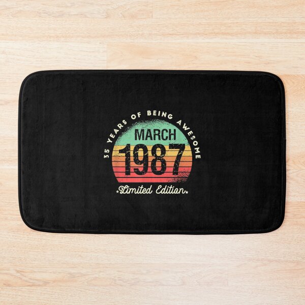 Item preview, 35 Years Of Being Awesome Limited Edition March 1987  designed and sold by bessiey23.
