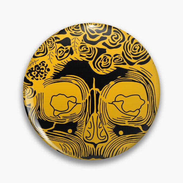 Item preview, Flower Crown Skull (Orange) designed and sold by Zia Frazier.