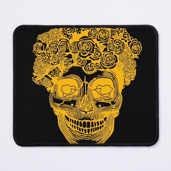 Item preview, Flower Crown Skull (Orange) designed and sold by Zia Frazier.