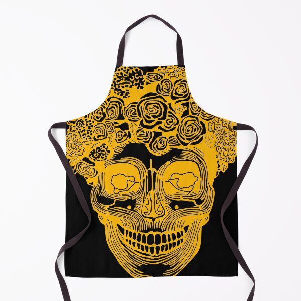 Item preview, Flower Crown Skull (Orange) designed and sold by Zia Frazier.