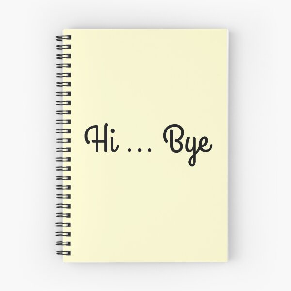 Item preview, hi ellipsis bye designed and sold by Endeavour-Tees.