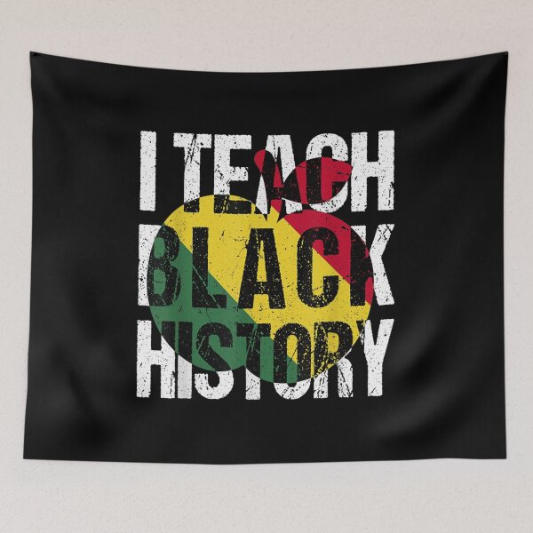 Item preview, Apples African Flag I Teach Black History Pride For Teacher  designed and sold by bessiey23.