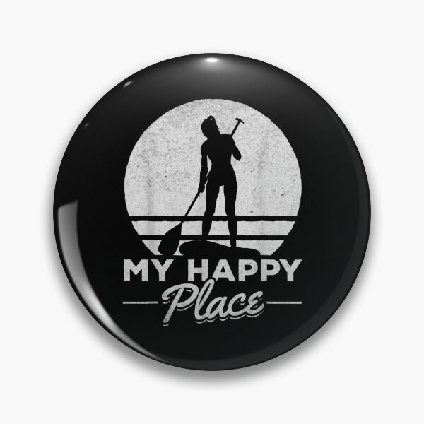 Item preview, My Happy Place Sup Girl I Water Sports Stand Up Paddle Board  designed and sold by jennifera11.