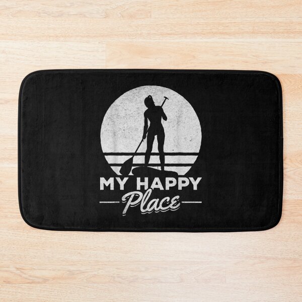 Item preview, My Happy Place Sup Girl I Water Sports Stand Up Paddle Board  designed and sold by jennifera11.