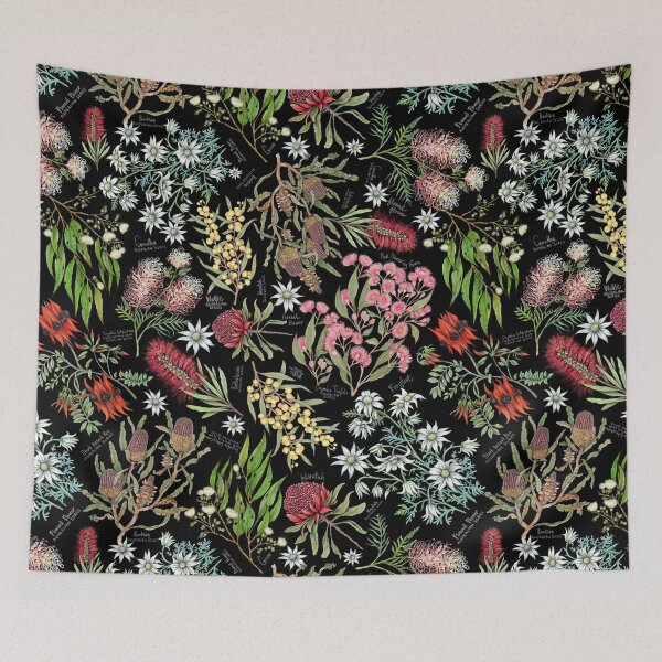 Item preview, Australian Botanics - Jet Black designed and sold by Foxytroting.