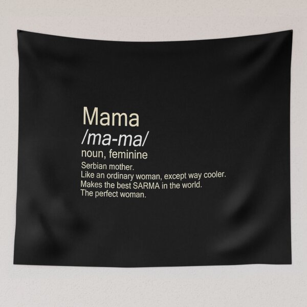 Item preview, Mama Serbian Mom Definition  designed and sold by bessiey23.