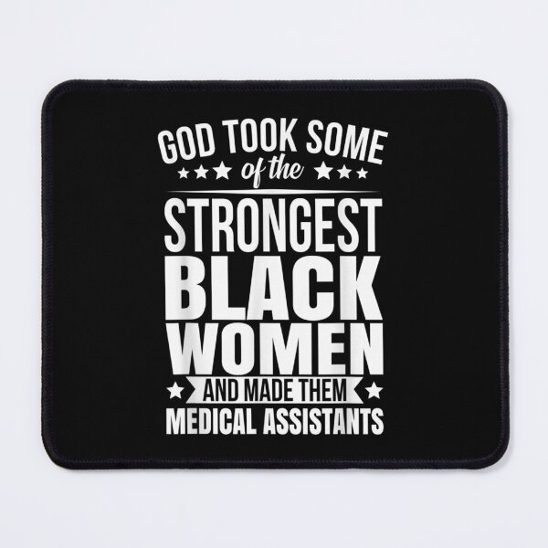 Item preview, African American Medical Assistants Present God Took Some Bl designed and sold by jennifera11.