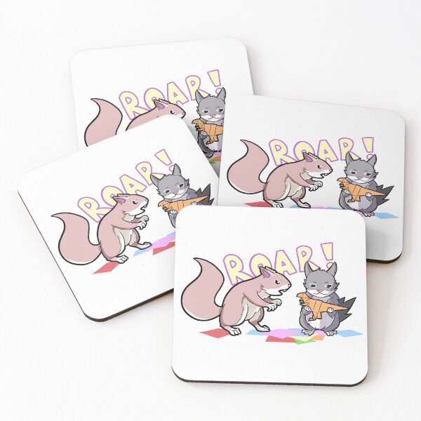 Item preview, Squirrels Roar! designed and sold by kurokuroart.