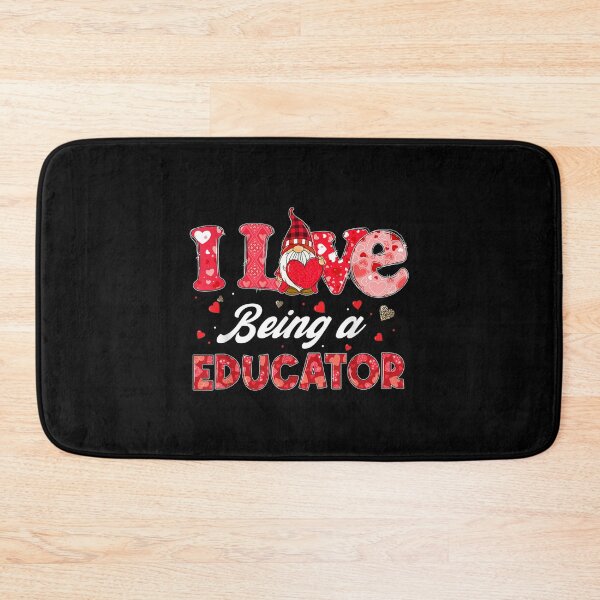 Item preview, Funny Gnome Hearts I Love Being A Educator Valentines Day  designed and sold by jennifera11.