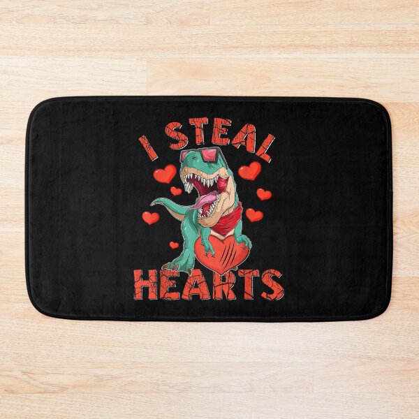 Item preview, Valentines Day Kids Dinosaur T Rex Lover I Steal Hearts  designed and sold by jennifera11.