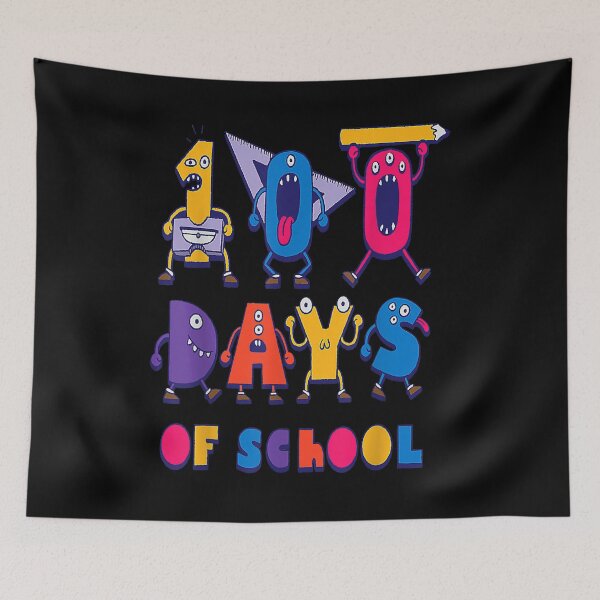 Item preview, 100th Day Smarter Gift Idea 100 Days Of School Funny Monster  designed and sold by bessiey23.