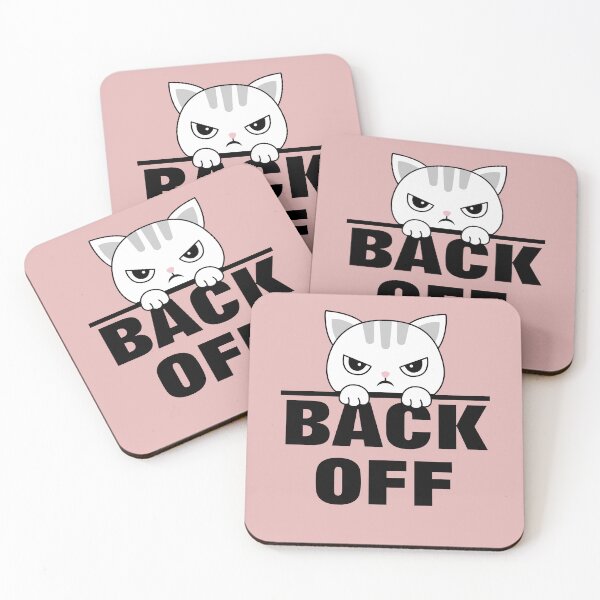 Item preview, Back Off Scary Cat  designed and sold by lmcvinco.