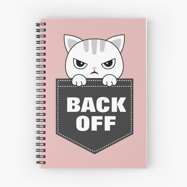 Item preview, Back Off Scary Cat  designed and sold by lmcvinco.