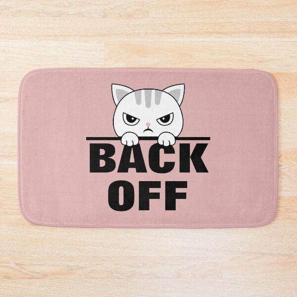 Item preview, Back Off Scary Cat  designed and sold by lmcvinco.