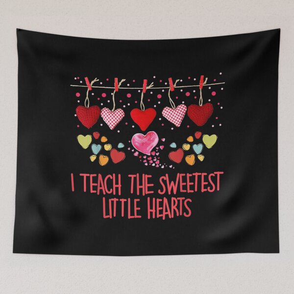 Item preview, I Teach The Sweetest Little Hearts Teacher Valentines Day  designed and sold by jennifera11.