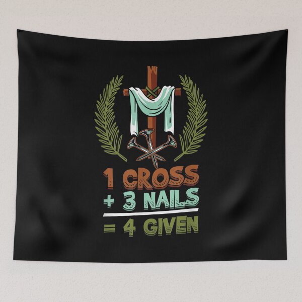 Item preview, Religious 1 Cross 3 Nails 4 Given Jesus  designed and sold by jennifera11.