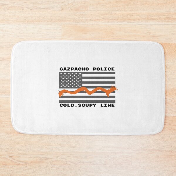 Item preview, Gaspacho Police - thin blue line designed and sold by CheekyGrace.